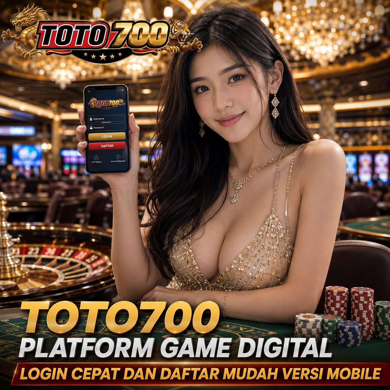 TOTO700 Platform Game Digital Login Cepat dan Daftar Mudah Versi Mobile image 1